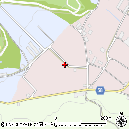 長崎県雲仙市吾妻町栗林名1866周辺の地図