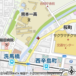ジョンソンコントロールズ株式会社熊本営業所周辺の地図