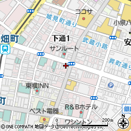 安徳印判店周辺の地図