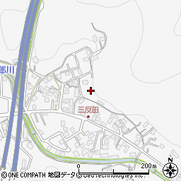 長崎県長崎市中里町周辺の地図