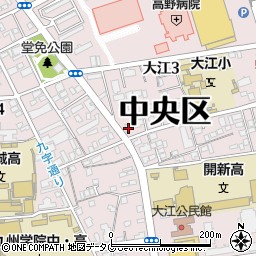 ほっかほっか亭　大江３丁目店周辺の地図