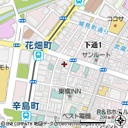 熊本 鮨 銀座ふくじゅ周辺の地図