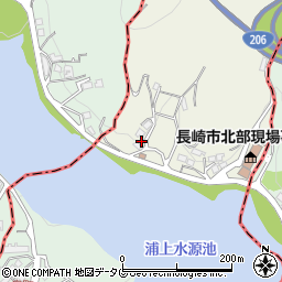 長崎サインショップ周辺の地図