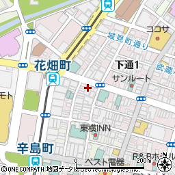 株式会社ジャスマック　熊本営業所周辺の地図