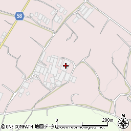 長崎県雲仙市吾妻町栗林名1514周辺の地図