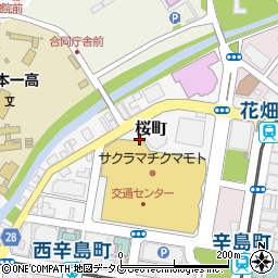 損害保険ジャパン株式会社　熊本支店熊本第二支社周辺の地図