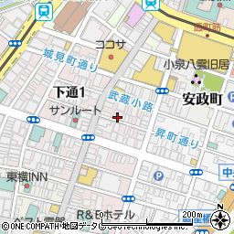 晩酌屋たぬきと銀杏周辺の地図