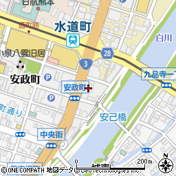 日本政策金融公庫熊本支店周辺の地図