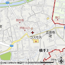 明光義塾西山教室周辺の地図