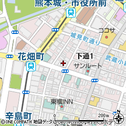 株式会社九州リースサービス熊本支店周辺の地図
