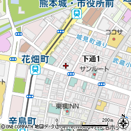BAR SLOPPYJOE kumamoto周辺の地図