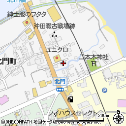 アネックス北門ＳｏｕｔｈｅｒｎＣｏｕｒｔ周辺の地図