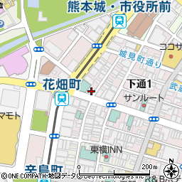 リカーマウンテン熊本銀座通り店周辺の地図