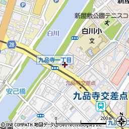 三井住友海上火災保険株式会社九州損害サポート第二部の連絡先案内・本社お客さまデスク周辺の地図