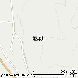 高知県幡多郡大月町姫ノ井周辺の地図