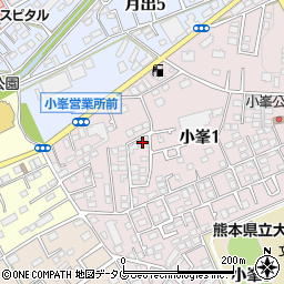 日本吟声流総本部周辺の地図