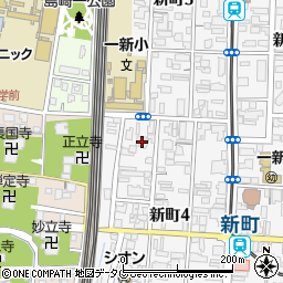 正妙寺周辺の地図
