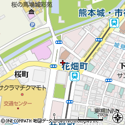 りそな銀行熊本支店周辺の地図