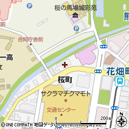 日本不動産研究所（一般財団法人）熊本支所周辺の地図