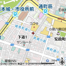 株式会社帯屋周辺の地図