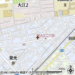株式会社クラシアン　熊本営業所周辺の地図
