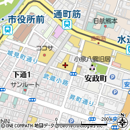 カリーノ下通店周辺の地図