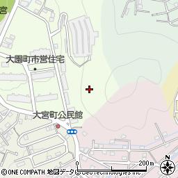 長崎県長崎市大園町14周辺の地図