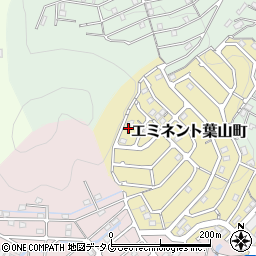 長崎県長崎市エミネント葉山町15-7周辺の地図