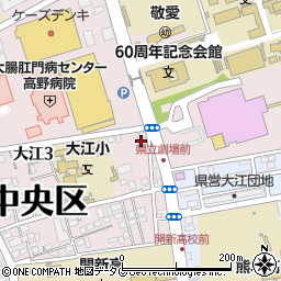 ｉＴｅｅｎ　熊本大江校周辺の地図
