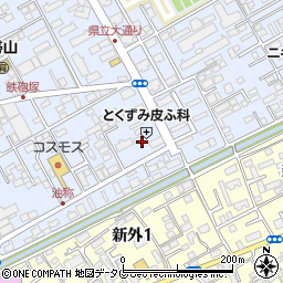 グリーン薬局月出店周辺の地図