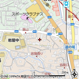 長崎県長崎市岩屋町25周辺の地図
