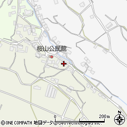 長崎県雲仙市愛野町桜山3260周辺の地図