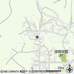 熊本県上益城郡益城町寺中565-2周辺の地図