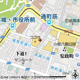 協和キリン株式会社　熊本営業所周辺の地図
