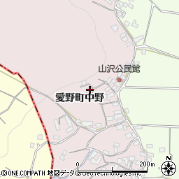 長崎県雲仙市愛野町乙3975-2周辺の地図