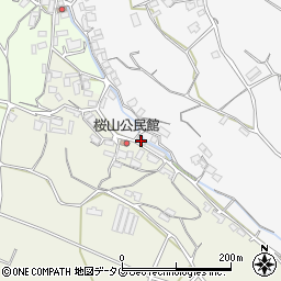 長崎県雲仙市愛野町田端3258-2周辺の地図