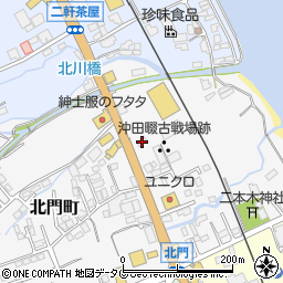 有限会社前田商店　工場周辺の地図