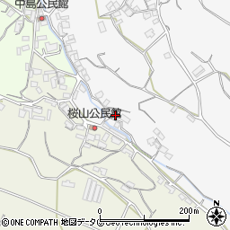 長崎県雲仙市愛野町田端2966周辺の地図
