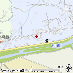 熊本県上益城郡益城町田原162周辺の地図