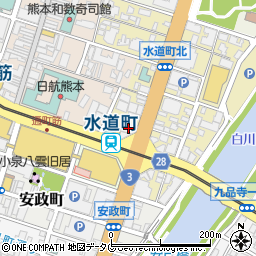 日本司法支援センター　熊本地方事務所周辺の地図