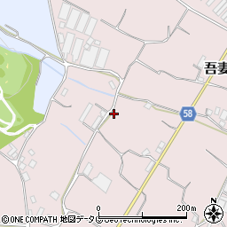 長崎県雲仙市吾妻町栗林名1686周辺の地図