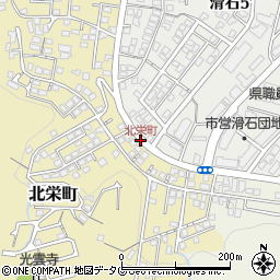 北栄町周辺の地図