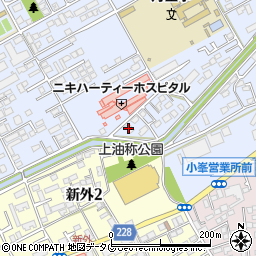 磯崎工務店周辺の地図