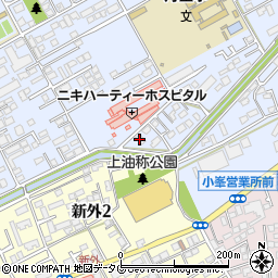 磯崎工務店周辺の地図