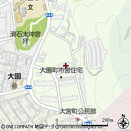 長崎県長崎市大園町10-39周辺の地図