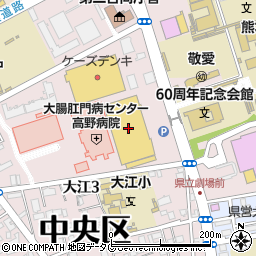 ダイソーゆめマート大江店周辺の地図