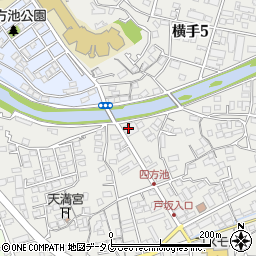 有限会社的石商店　支店周辺の地図