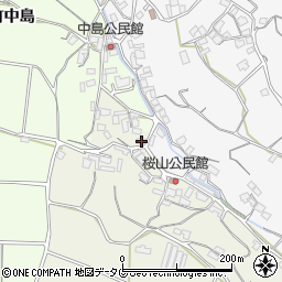 長崎県雲仙市愛野町桜山3197周辺の地図