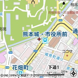 大樹生命熊本ビル周辺の地図