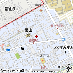 南九イリョー株式会社熊本支店周辺の地図